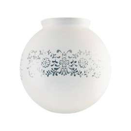 Westinghouse Globe White Glass Shade 6 pk