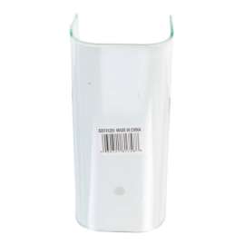 Westinghouse Rectangle White Glass Fan/Fixture Shade 1 pk
