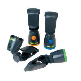 Blackfire Mini 12 lm Assorted LED Clip Light LR44 Battery