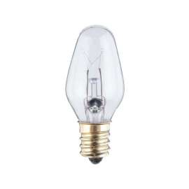 Westinghouse 4 W C7 Specialty Incandescent Bulb E12 (Candelabra) White 2 pk