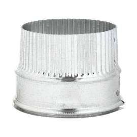 Broan 4 in. D Silver Steel Roof Vent