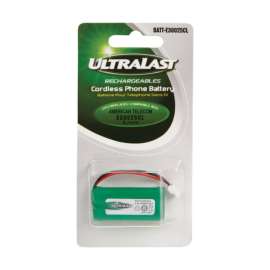 Ultralast NiMH AAA 2.4 V 750 Ah Cordless Phone Battery BATT-E30025CL 1 pk