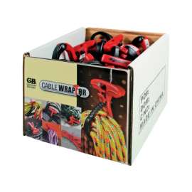 Gardner Bender 1-1/2 in. D X 1.5 in. L Black/Red Plastic Cable Organizer