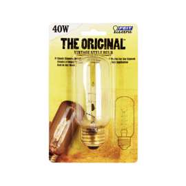 Feit Electric The Original 40 W T12 Vintage Incandescent Bulb E26 (Medium) Soft White 1 pk
