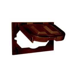 Sigma Engineered Solutions Rectangle Plastic 1 gang Multi-Use Cover