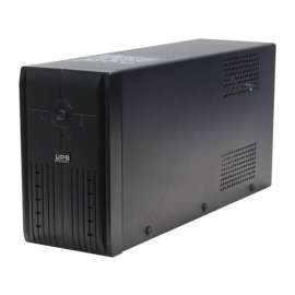 UPG 2 ft. L 3 outlets Uninterrupted Power Source Black 1500 J