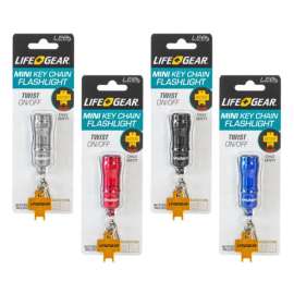 Life+Gear Glow 8 lm Assorted LED Flashlight LR41 Battery