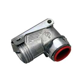 Sigma Engineered Solutions 1/2 in. D Die-Cast Zinc Flex Angle Connector For AC, MC and FMC/RWFMC 1 p