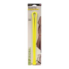 Nite Ize Gear Tie 32 in. L Yellow Twist Ties 2 pk