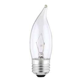 Westinghouse 40 W CA10 Decorative Incandescent Bulb E26 (Medium) Warm White 2 pk