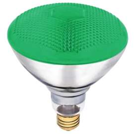 Westinghouse 100 W E26 Reflector Incandescent Bulb E26 (Medium) Green 1 pk