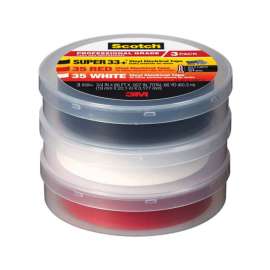Scotch 3/4 in. W X 66 ft. L Multicolored Vinyl Electrical Tape