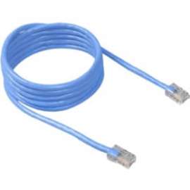 Belkin CAT6 Assembled Patch Cable * RJ45M/RJ45M; 10 Blue, 10 ft Category 6 Network Cable for Network Device, First End: 1 x RJ-45 Network, Male, Second End: 1 x RJ-45 Network