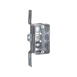 Steel City 13 cu in Rectangle Galvanized Steel 1 gang Utility Handy Box Silver
