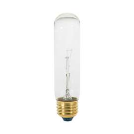 Satco 40 W T10 Tubular Incandescent Bulb E26 (Medium) Soft White 1 pk