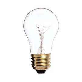 Satco 40 W A15 A-Line Incandescent Bulb E26 (Medium) Soft White 1 pk