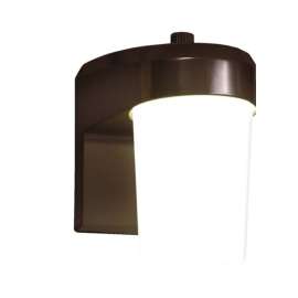 Halo Bronze Dusk to Dawn LED Jelly Jar Light w/Photocell