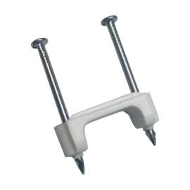 Gardner Bender 1/2 in. W Plastic Cable Staple 15 pk