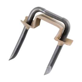 Gardner Bender .55 in. W Metal Insulated Cable Staple 15 pk