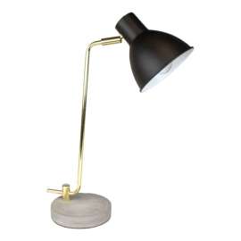 Newhouse Lighting Amelia 20.5 in. Black Desk Lamp