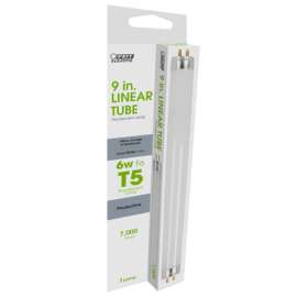 Feit Electric 6 W T5 0.63 in. D X 9 in. L Fluorescent Bulb Cool White Linear 4100 K 1 pk