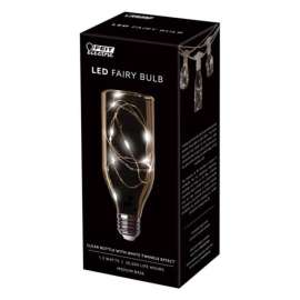 Feit Electric Fairy Bottle E26 (Medium) LED Bulb Soft White 1 pk