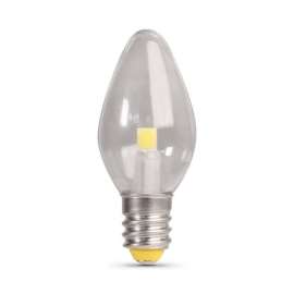 Feit Electric C7 E12 (Candelabra) LED Bulb Daylight 7 Watt Equivalence 4 pk