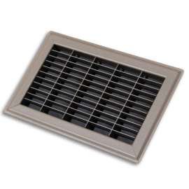 Tru Aire 14 in. H X 14 in. W 1-Way Powder Coat Brown Steel Floor Grille