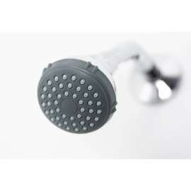 LDR Exquisite Chrome Plastic 1 settings Showerhead 1.8 gpm