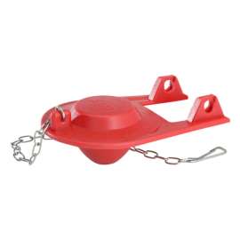 Korky Plus Toilet Flapper Red Rubber For Universal 2 in.