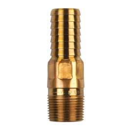 Campbell Red Brass Brown 3/4 in. Male Adapter