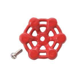 B&K Products Cast Iron Wheel Handle 1 pc