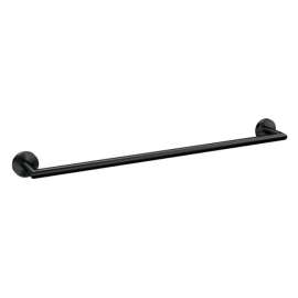 Moen Arlys Matte Black Towel Bar 24 in. L Zinc