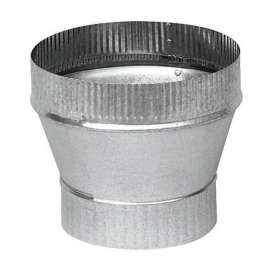 Imperial 3 in. D X 5 in. D Galvanized Steel Stove Pipe Increa