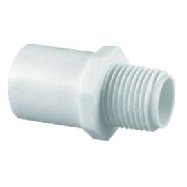 Charlotte Pipe Schedule 40 1/2 in. MPT X 1/2 in. D FPT PVC Meter Riser 1 pk