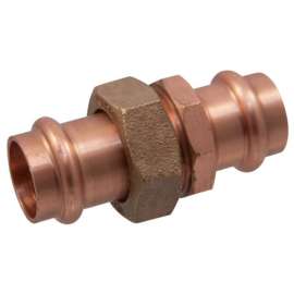 Nibco 3/4 in. Press X 3/4 in. D Press Wrought Copper Union 1 pk