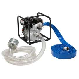 Red Lion 5 HP 9000 gph Aluminum Switchless Switch Bottom Gas Transfer Pump Kit