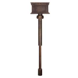 Blue Flame 3"-8" expandable Antique Brass Zinc Gas Valve Key