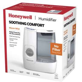Honeywell Soothing Comfort 1 gal 120 sq ft Mechanical Steam Humidifier