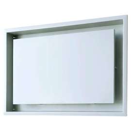 Aria Vent 10-3/4 in. H X 14-15/16 in. W Satin White ABS Plastic Wall/Ceiling Air Vent Return