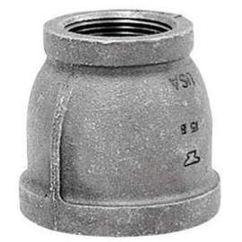 Anvil International 2 in. FPT X 1-1/4 in. D FPT Black Malleable Iron Reducing Coupling
