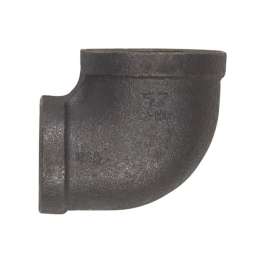 Anvil 1-1/4 in. FPT X 1 in. D FPT Black Malleable Iron Elbow