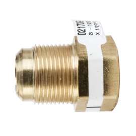 JMF Company 3/4 in. Flare X 1/2 in. D Female Brass Adapter