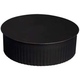 Imperial 8 in. D Steel Crimped Termination Cap