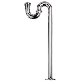 Keeney 1-1/4 in. D Brass S-Trap