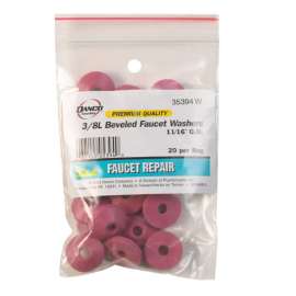Danco 3/8 in. D Rubber Washer 20 pk