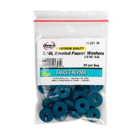 Danco 1/4 in. D Rubber Washer 20 pk