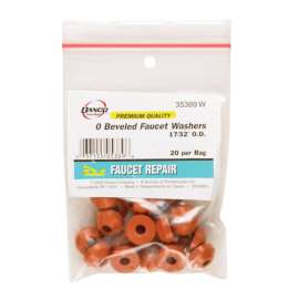 Danco 17/32 in. D Rubber Washer 20 pk