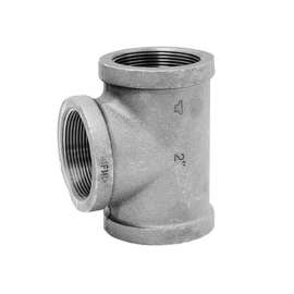 Anvil 1/8 in. FPT X 1/8 in. D FPT 1/8 in. D FPT Black Malleable Iron Reducing Tee