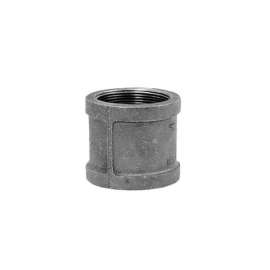 Anvil 1/8 in. FPT X 1/8 in. D FPT Black Malleable Iron Coupling